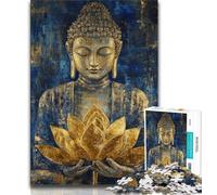 Jigsaws Puzzles 1000 Pieces for Teenagers Gifts Buddha Art 1000 Piece Jigsaw,Unique Birthday And Gifts for Age 14 Years Up 38x26cm