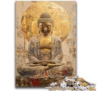 Jigsaws Puzzles 1000 Pieces for Teenagers Gifts Buddha Art Help The Brain Exercise Addictive Toys to Cultivate Patience Artists Collection, Fine Art 50x75cm