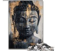 Jigsaws Puzzles 1000 Pieces for Teenagers Gifts Buddha Oil Painting, Family Entertainment Toys Is Ideal As Gifts for The Whole Family for 14+ (Size 50x75cm)