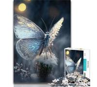 Jigsaws Puzzles 1000 Pieces for Teenagers Gifts Butterfly Adult Puzzles,Learning Educational Toys Family Games Unique Birthday And Gifts 38x26cm