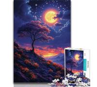 Jigsaws Puzzles 1000 Pieces for Teenagers Gifts Clouds And Flowers in The Mountains Teenager Puzzles,Family Entertainment Toys with Matching Poster And Trivia Sheet (size 38x26cm)