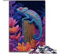 Jigsaws Puzzles 1000 Pieces for Teenagers Gifts Color Chameleon, for Age 14 Years And over Home Decor As A Gift for The Whole Family And Friends (Size 26x38cm)
