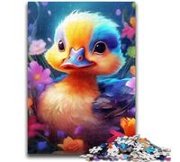 Jigsaws Puzzles 1000 Pieces for Teenagers Gifts Colorful Art Duck Adult Puzzles,Learning Educational Toys Family Games Unique Birthday And Gifts (26x38cm)