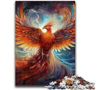 Jigsaws Puzzles 1000 Pieces for Teenagers Gifts Colorful Art Phoenix Puzzles,Quiz Game for Is Ideal As A Gift for The Whole Family (50x75cm)