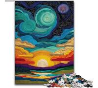 Jigsaws Puzzles 1000 Pieces for Teenagers Gifts Colorful Clouds, for Age 14 Years And over Home Decor As A Gift for The Whole Family And Friends (Size 26x38cm)