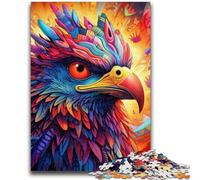 Jigsaws Puzzles 1000 Pieces for Teenagers Gifts Colorful Eagle Adult Puzzles,Toys Educational Games Stress Relieving Unique Birthday And Gifts (75x50cm)