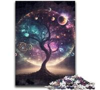 Jigsaws Puzzles 1000 Pieces for Teenagers Gifts Colorful In Nature Of Tree Relax Games Educational Game for Birthday, Chrismas for And Age 14 Years Up 50x75cm