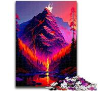 Jigsaws Puzzles 1000 Pieces for Teenagers Gifts Colorful Mountain Help The Brain Exercise Addictive Toys to Cultivate Patience A Work of Art 50x75cm