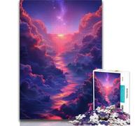 Jigsaws Puzzles 1000 Pieces for Teenagers Gifts Colourful Alien Scenery 1000 Piece Puzzle,family Fun Games Is Ideal As A Gift for The Whole Family (size 75x50cm)