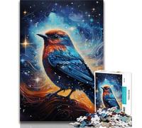 Jigsaws Puzzles 1000 Pieces for Teenagers Gifts Colourful Art Sparrow Puzzles,Quiz Game for Is Ideal As A Gift for The Whole Family 75x50cm