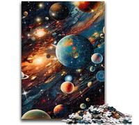 Jigsaws Puzzles 1000 Pieces for Teenagers Gifts Colourful Universe Adult Puzzles,Toys Educational Games Stress Relieving Unique Birthday And Gifts (26x38cm)