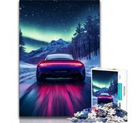 Jigsaws Puzzles 1000 Pieces for Teenagers Gifts Cool Sports Car Puzzles,Game Toys Every Piece Is Unique - Challenging Family Fun Game (size 38x26cm)