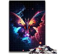 Jigsaws Puzzles 1000 Pieces for Teenagers Gifts Cosmic Nebula Butterfly Difficult Hard Gifts for Friends And Family Suitable for And 14 26x38cm