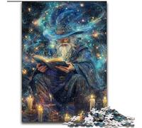 Jigsaws Puzzles 1000 Pieces for Teenagers Gifts Cosmic Wizard, Family Activity Unique Home Decor And Gifts for Ages 14+ (Size 50x75cm)