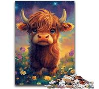 Jigsaws Puzzles 1000 Pieces for Teenagers Gifts Cute Yak Baby 1000 Piece Jigsaw,Educational Family Game Suitable for Desktop Decoration (26x38cm)