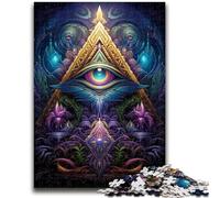 Jigsaws Puzzles 1000 Pieces for Teenagers Gifts Demon's Eye Puzzles for Adults,Fun Present & Activity for Home,Toy for Rainy Days (50x75cm)