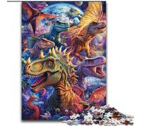 Jigsaws Puzzles 1000 Pieces for Teenagers Gifts Dinosaur Tyrannosaurus, Toys Educational Games Stress Relieving Great Gifts And Toys (Size 50x75cm)