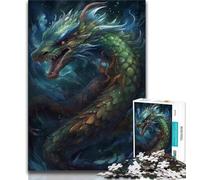 Jigsaws Puzzles 1000 Pieces for Teenagers Gifts Dragon Wonder 1000 Pieces for Teenagers,Quiz Game for Is Ideal As A Gift for The Whole Family (size 38x26cm)