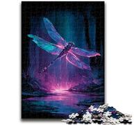 Jigsaws Puzzles 1000 Pieces for Teenagers Gifts Dragonfly Teenager Jigsaw,learning Educational for Is Ideal As A Gift for The Whole Family (50x75cm)