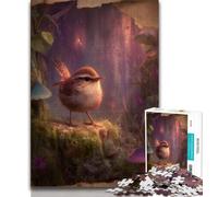 Jigsaws Puzzles 1000 Pieces for Teenagers Gifts Dream Sparrow,Family Game Stress Reliever Difficult Challenge Suitable for Couples (75x50cm)