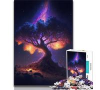 Jigsaws Puzzles 1000 Pieces for Teenagers Gifts Dreams Tree of Life Adult Jigsaw,Family Educational Games Home Decoration Gift (size 38x26cm)