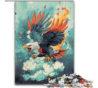 Jigsaws Puzzles 1000 Pieces for Teenagers Gifts Eagle in The Clouds, for Age 14 Years And over Home Decor As A Gift for The Whole Family And Friends (Size 50x75cm)