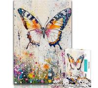 Jigsaws Puzzles 1000 Pieces for Teenagers Gifts Fantasy Butterfly Adult Puzzles,Stress Reliever Difficult Challenge Suitable for Desktop Decoration (size 75x50cm)