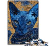 Jigsaws Puzzles 1000 Pieces for Teenagers Gifts Fantasy Cat Jigsaw,learning Educational for Is Ideal As A Gift for The Whole Family (26x38cm)