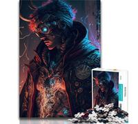 Jigsaws Puzzles 1000 Pieces for Teenagers Gifts Fantasy Character 1000 Pieces for Adults,Decompressing Intellectual Educational Toy Perfect Decoration (size 38x26cm)