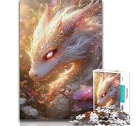 Jigsaws Puzzles 1000 Pieces for Teenagers Gifts Fantasy Dragon 1000 Pieces for Adults,Decompressing Intellectual Educational Toy Perfect Decoration (size 38x26cm)