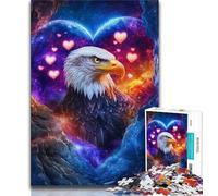 Jigsaws Puzzles 1000 Pieces for Teenagers Gifts Fantasy Eagle Adult Puzzles,Stress Reliever Staycation Kill Time Parent-child Interaction (size 75x50cm)