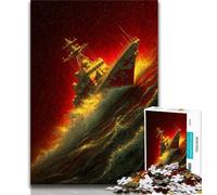 Jigsaws Puzzles 1000 Pieces for Teenagers Gifts Fantasy Knight,Toys Educational Games Stress Relieving Great Gifts And Toys 75x50cm