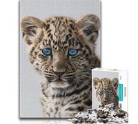 Jigsaws Puzzles 1000 Pieces for Teenagers Gifts Fantasy Leopard 1000 Piece Puzzle,Educational Stress Relief Toy Gifts for Friends And Family 75x50cm