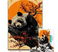 Jigsaws Puzzles 1000 Pieces for Teenagers Gifts Fantasy Panda,Challenging Game for Is Ideal As A Gift for The Whole Family (75x50cm)