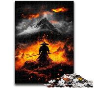 Jigsaws Puzzles 1000 Pieces for Teenagers Gifts Fantasy Samurai Ninja 1000 Piece Puzzle,Educational Stress Relief Toy Gifts for Friends And Family (75x50cm)