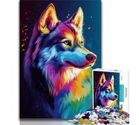 Jigsaws Puzzles 1000 Pieces for Teenagers Gifts Fantasy Wolf 1000 Piece Jigsaw,Unique Birthday And Gifts for And Age 14 Years Up (size 75x50cm)