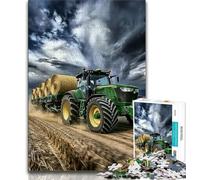 Jigsaws Puzzles 1000 Pieces for Teenagers Gifts Farm Implement Tractor Teenager Jigsaw,learning Educational for Is Ideal As A Gift for The Whole Family 38x26cm