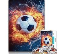 Jigsaws Puzzles 1000 Pieces for Teenagers Gifts Football Sports Teenager Jigsaw,Vibrant And Unique Design Relaxing & Challenging Puzzle Experience 26x38cm
