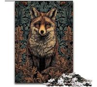 Jigsaws Puzzles 1000 Pieces for Teenagers Gifts Forest Fox, Learning Educational Toys Family Games Unique Birthday And Gifts (size 26x38cm)