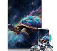 Jigsaws Puzzles 1000 Pieces for Teenagers Gifts Galaxies Turtles 1000 Piece Puzzle,Suitable for Desktop Decoration for And Age 14 (size 75x50cm)
