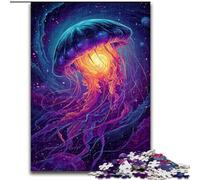 Jigsaws Puzzles 1000 Pieces for Teenagers Gifts Galaxy Jellyfish,Toys Educational Games Stress Relieving Great Gifts And Toys 38x26cm