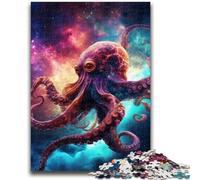 Jigsaws Puzzles 1000 Pieces for Teenagers Gifts Galaxy Octopus 1000 Piece Puzzle,Educational Games Home Decoration Birthday Present, Gifts, Wall Art (26x38cm)
