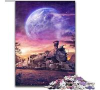 Jigsaws Puzzles 1000 Pieces for Teenagers Gifts GOING HOME, Challenging Difficult with Fully Interlocking Randomly Shaped Pieces (Size 50x75cm)