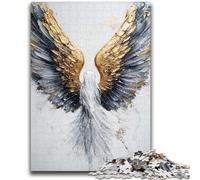 Jigsaws Puzzles 1000 Pieces for Teenagers Gifts Golden Angel Educational Games Home Decoration Birthday Present, Gifts for Age 14+ 26x38cm