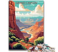 Jigsaws Puzzles 1000 Pieces for Teenagers Gifts Grand Canyon Stress Reliever Difficult Challenge Is Ideal As Gifts for The Whole Family (size 38x26cm)