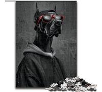 Jigsaws Puzzles 1000 Pieces for Teenagers Gifts Hip Hop Dog Brain Intelligence Challenge Addictive Toys Birthday Present, Gifts, Wall Art (size 50x75cm)