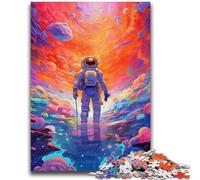 Jigsaws Puzzles 1000 Pieces for Teenagers Gifts I Am in Space Suitable for Ages 14 And Up Family Games Deal As Gifts for The Whole Family 50x75cm