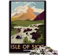 Jigsaws Puzzles 1000 Pieces for Teenagers Gifts Isle of Skye Scotland Art Educational Game Challenge Toy Wall Decoration Unique Birthday And Xmas Gifts (size 50x70cm)