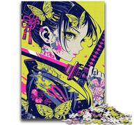 Jigsaws Puzzles 1000 Pieces for Teenagers Gifts Japanese Geisha Adult Puzzles,Decompressing Intellectual Educational Toy Perfect Decoration (50x75cm)