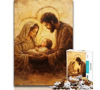 Jigsaws Puzzles 1000 Pieces for Teenagers Gifts Jesus 1000 Piece Puzzle,Educational Stress Relief Toy Gifts for Friends And Family 26x38cm